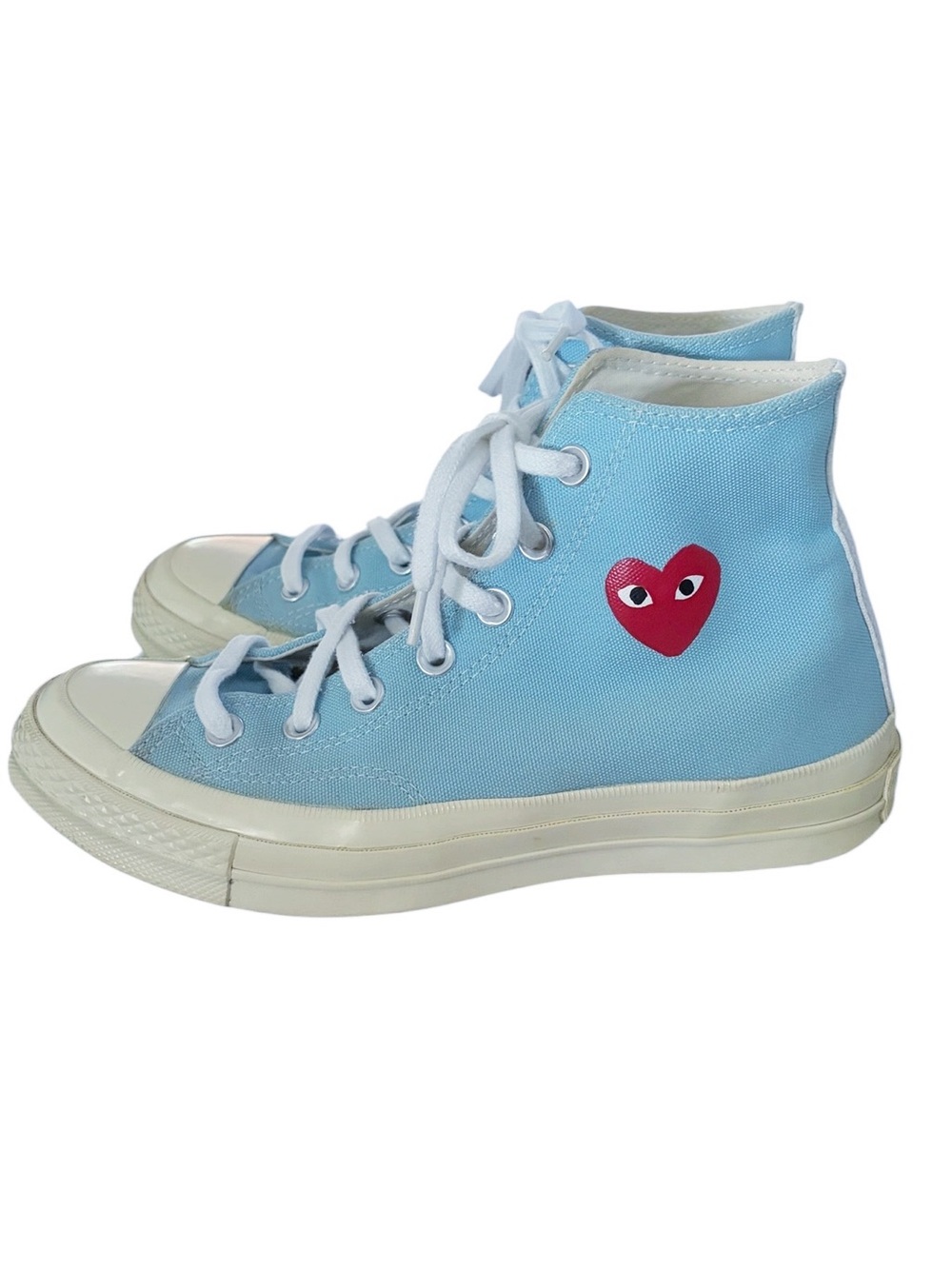 Rare! Blue Converse Play high-top platform size 8